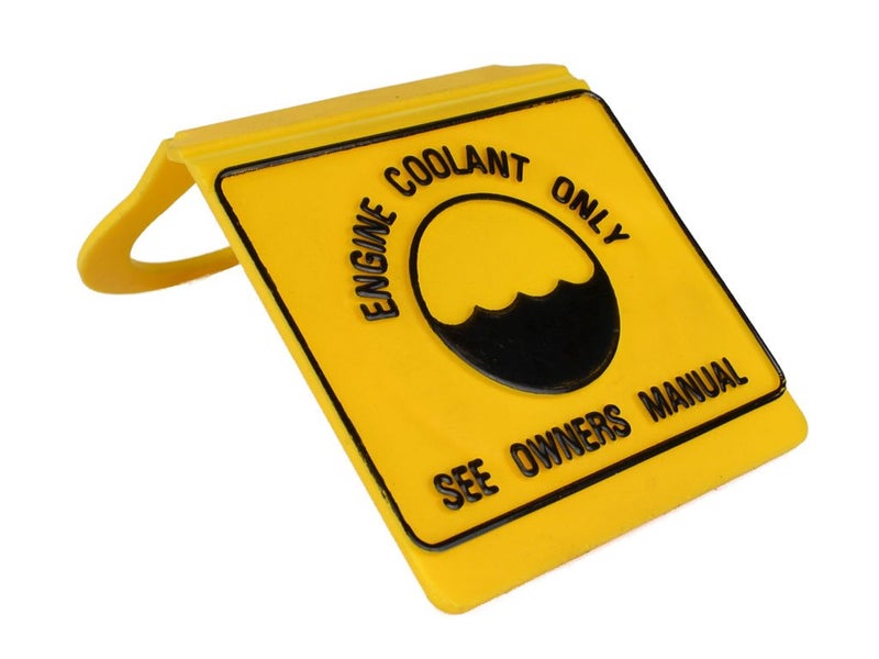 Rukse Coolant Bottle Cap in Yellow fits Cherokee XJ Grand Cherokee ZJ WJ Wrangler TJ - Image 1